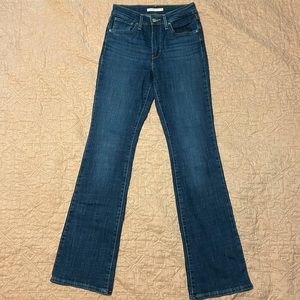 Levi’s 725 boot cut high rise